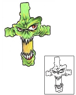 Monster Tattoo Religious & Spiritual tattoo | AXF-01065