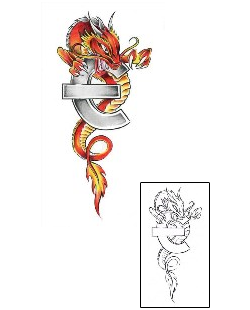 Dragon Tattoo Mythology tattoo | AXF-01091