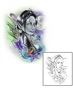 Picture of Jacquie Fairy Tattoo