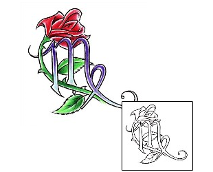 Rose Tattoo Plant Life tattoo | AXF-01097