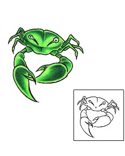 Sea Creature Tattoo Zodiac tattoo | AXF-01133
