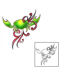 Marine Life Tattoo Zodiac tattoo | AXF-01138