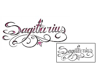 Sagittarius Tattoo Zodiac tattoo | AXF-01143