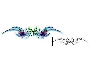 Lower Back Tattoo For Women tattoo | AXF-01195