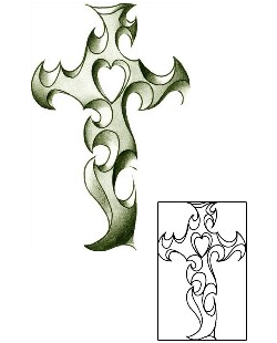 Cross Tattoo Religious & Spiritual tattoo | AYF-00021