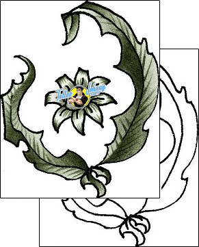 Flower Tattoo plant-life-flowers-tattoos-andrew-brady-ayf-00109