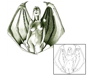 Devil - Demon Tattoo For Women tattoo | AYF-00124