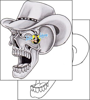 Skull Tattoo horror-skull-tattoos-jeramie--combs-azf-00022