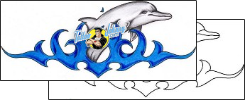Dolphin Tattoo marine-life-sea-creature-tattoos-jeramie-combs-azf-00038
