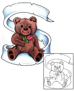 Bear Tattoo Miscellaneous tattoo | AZF-00050