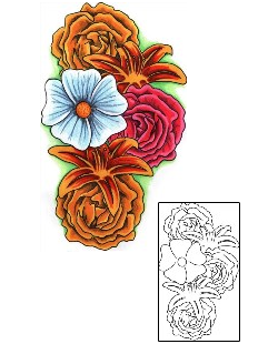 Picture of Plant Life tattoo | AZF-00059