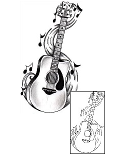 Music Tattoo Miscellaneous tattoo | AZF-00092