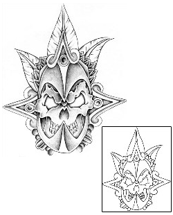 Aztec Tattoo Ethnic tattoo | BAF-00010