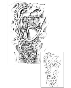 Aztec Tattoo Ethnic tattoo | BAF-00049