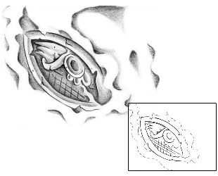 Aztec Tattoo Ethnic tattoo | BAF-00068