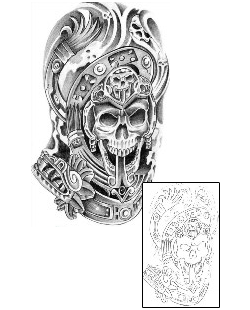 Aztec Tattoo Ethnic tattoo | BAF-00086