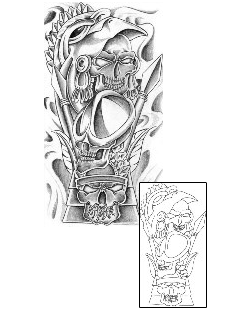 Aztec Tattoo Ethnic tattoo | BAF-00090