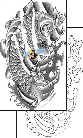 Fish Tattoo marine-life-fish-tattoos-big-fiz-baf-00100
