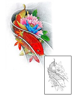 Koi Tattoo Tattoo Styles tattoo | BAF-00128