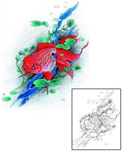 Koi Tattoo Tattoo Styles tattoo | BAF-00130