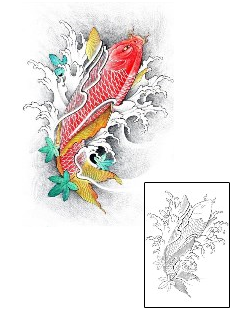 Koi Tattoo Tattoo Styles tattoo | BAF-00133