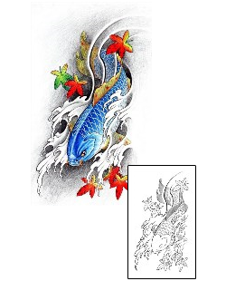 Koi Tattoo Tattoo Styles tattoo | BAF-00138