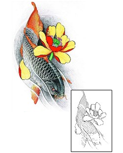 Koi Tattoo Tattoo Styles tattoo | BAF-00139