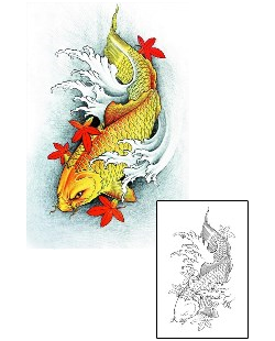 Koi Tattoo Tattoo Styles tattoo | BAF-00146