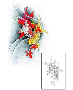 Koi Tattoo Tattoo Styles tattoo | BAF-00149