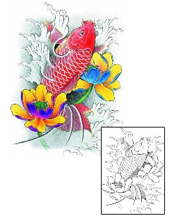 Koi Tattoo Tattoo Styles tattoo | BAF-00150