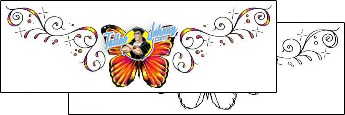 Butterfly Tattoo for-women-lower-back-tattoos-brandon-bond-bbf-00016