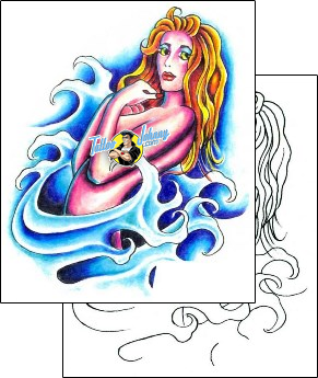 Woman Tattoo fantasy-tattoos-brandon-bond-bbf-00022