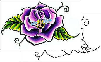 Flower Tattoo plant-life-flowers-tattoos-brandon-bond-bbf-00052