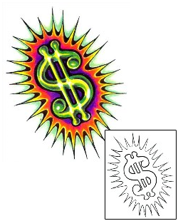 Money Tattoo Miscellaneous tattoo | BBF-00074