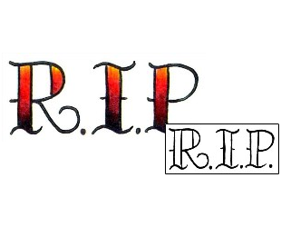 Rest In Peace Tattoo Tattoo Styles tattoo | BBF-00081