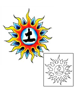 Sun Tattoo Tattoo Styles tattoo | BBF-00092