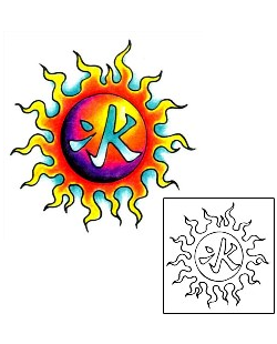 Sun Tattoo Miscellaneous tattoo | BBF-00095