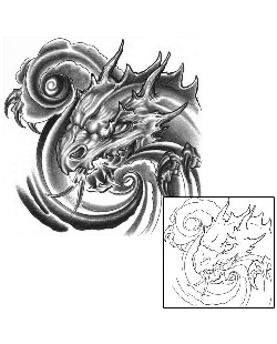 Dragon Tattoo Mythology tattoo | BCF-00031