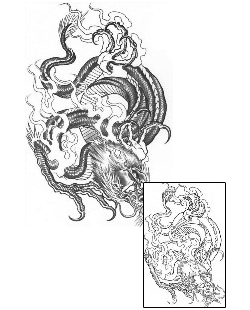 Asian Tattoo Mythology tattoo | BCF-00032