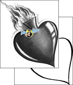 Heart Tattoo for-women-heart-tattoos-bill-canales-bcf-00043