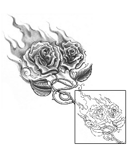 Flower Tattoo Plant Life tattoo | BCF-00055