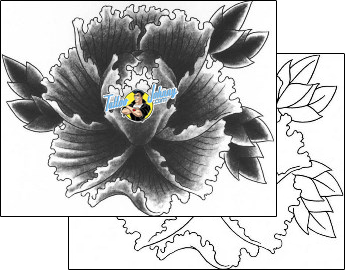 Flower Tattoo plant-life-flowers-tattoos-bill-canales-bcf-00072