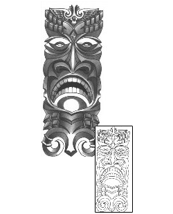 Polynesian Tattoo Religious & Spiritual tattoo | BCF-00115