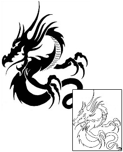 Dragon Tattoo Tattoo Styles tattoo | BCF-00124