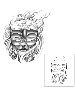 Mask Tattoo BCF-00131