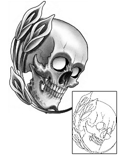 Skull Tattoo Horror tattoo | BCF-00162