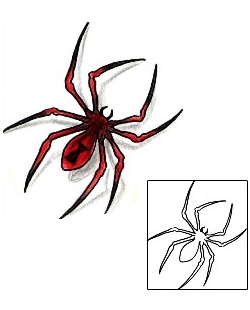 Spider Tattoo Insects tattoo | BEF-00008