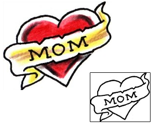 Mom Tattoo Miscellaneous tattoo | BEF-00087