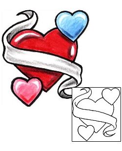Heart Tattoo Miscellaneous tattoo | BEF-00092