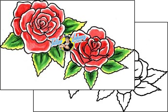 Flower Tattoo plant-life-flowers-tattoos-booner-bef-00165